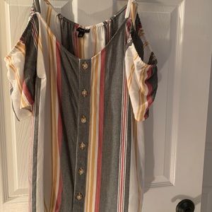 Floral cold shoulder top - Torrid